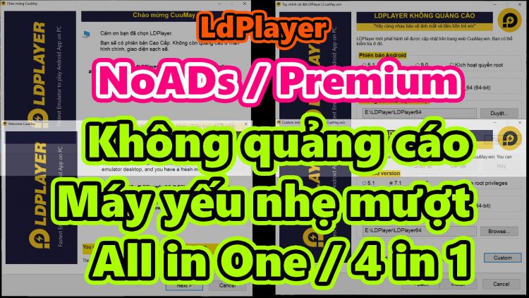 LDPlayer NoADs 4in1 - Không quảng cáo