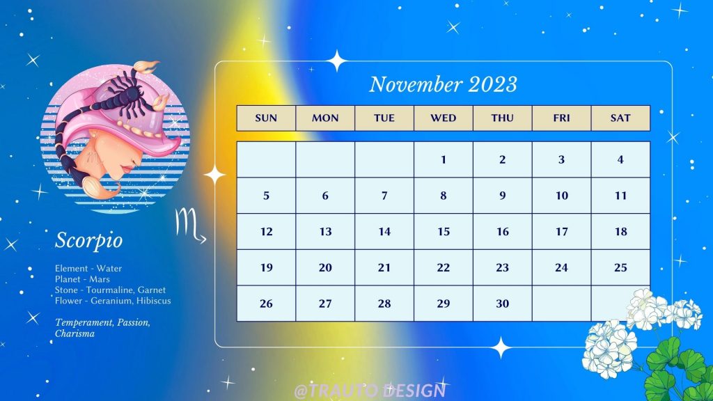 Chia sẻ bộ lịch 2023 - Zodiac Calendar